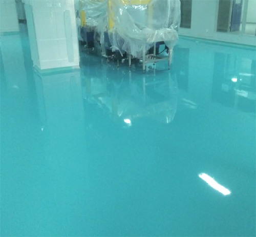 賽盾環氧防靜電自流平地坪系統